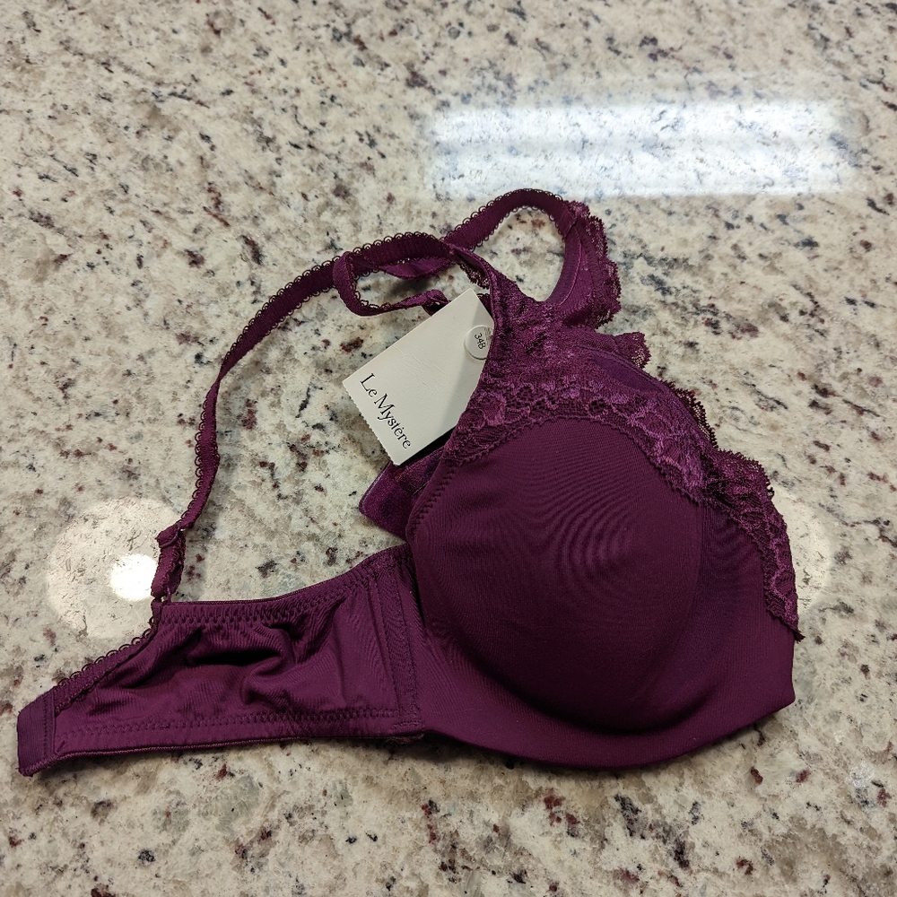 NWT Le Mystery Lace Tisha Bra Sz 34B